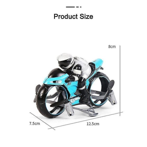 RC MotorcycleVehicl Kids Toys 2 In 1 mini Electric 2.4Ghz Racing Motorbike Boy Carousel 2