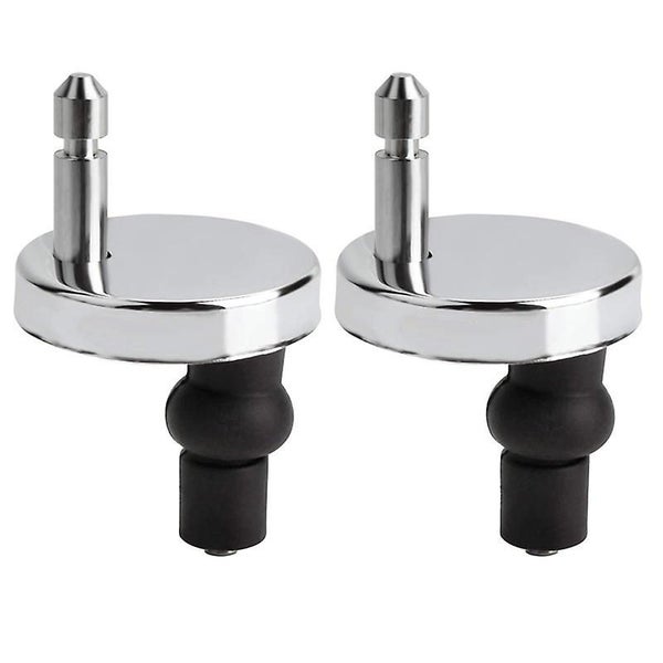 2 Pieces Toilet Seat Hinged Fixings Quick Release Hinges Toilet Seat Hinge F Carousel 1