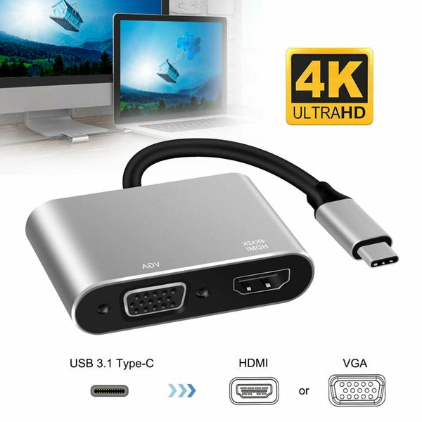 USB C to HDMI VGA Adapter Carousel 1