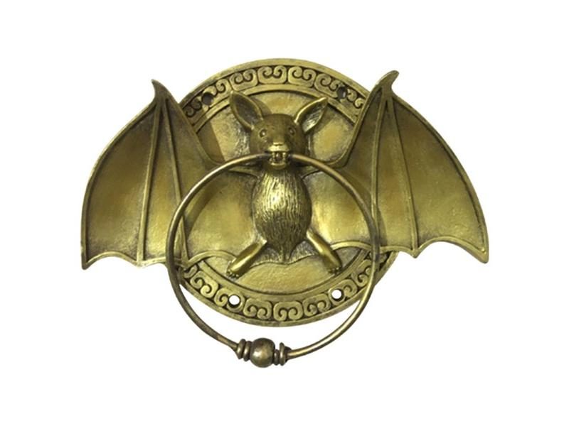 Vintage Resin Bat Dog Head Door Knocker Antique Home Decor Carousel 1