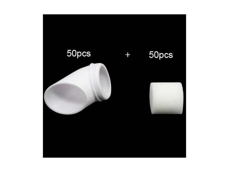 50 Pcs DIY Hydroponic Colonization Cups Flower Container Plant Grow Pot Cup Carousel 1