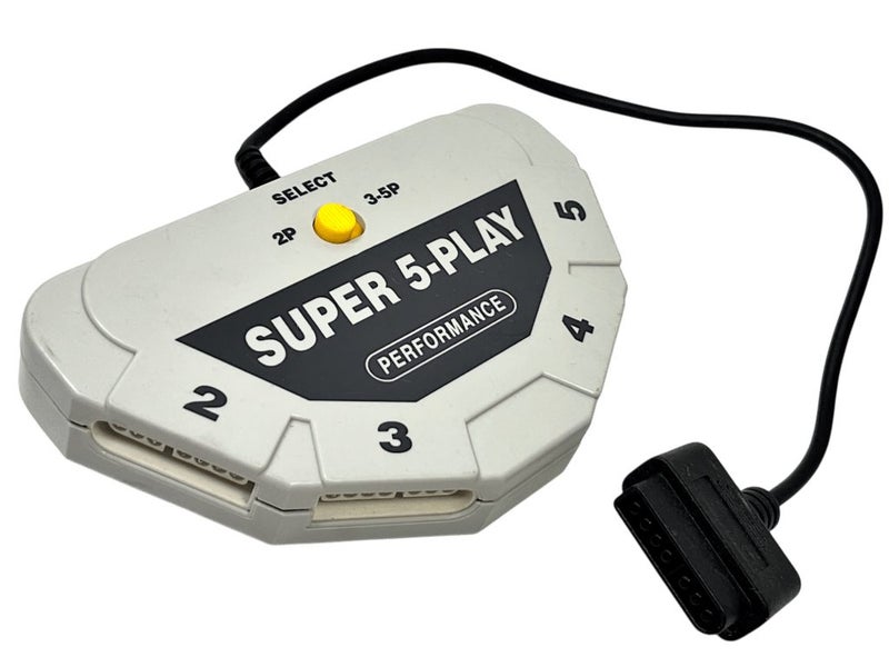 Super Nintendo SNES 5-Play Performance Multi Player Adaptor (Multi-Tap) Carousel 2