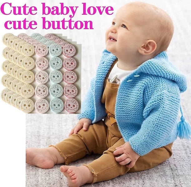 pack Of 100 Buttons For Baby Cardigans Poppy Decorations Buttons For Baby Ca Carousel 2