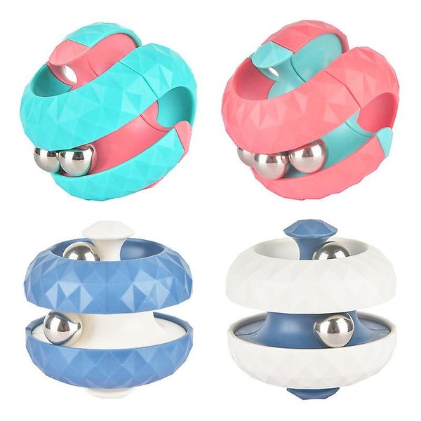 4 Fidget Toy Gyro Cube Fidget Cubes Tops Round Toys Orbit Ball Fidget Pinbal Carousel 1