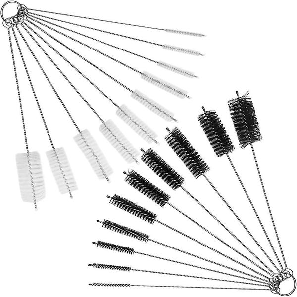 2 Sets Of Cleaning Brushes 8-inch Nylon Bottle Brush For Cleaning Straw Cup Carousel 1