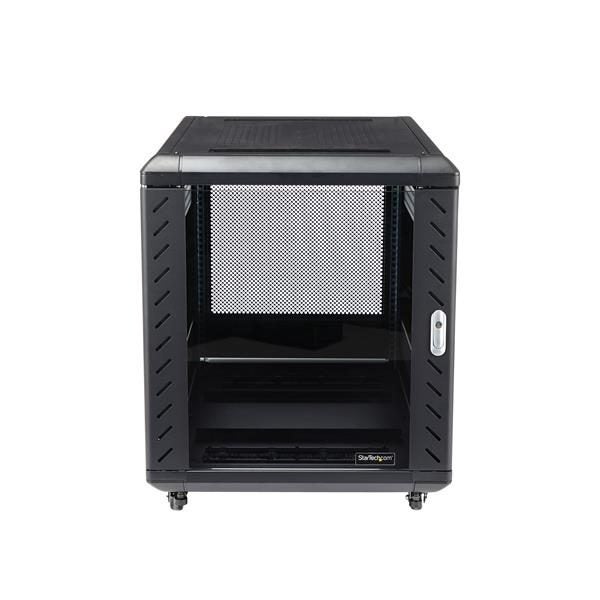 12U 36in Knock-Down Server Rack Cabinet with Casters Carousel 2