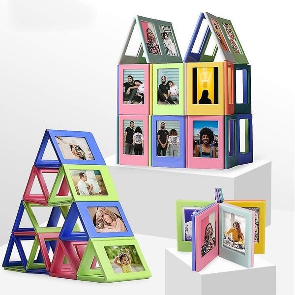 Colorful Magnetic Frames Photo Frames For Fridge Iron Material Surface Decor63617627134211113