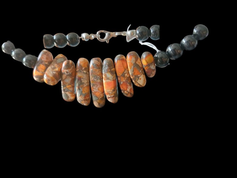 Handcrafted Imperial Stone and Onyx Bracelet Carousel 1