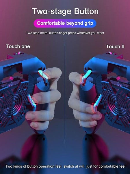 Phone Cooler Fan Game Controller Gamepad Joystick Gamepad IOS Android Carousel 5
