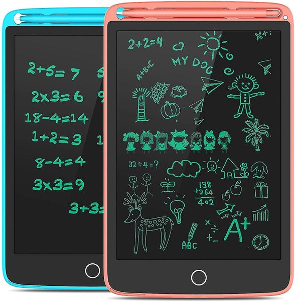 Lcd Writing Tablet, 2 Pack Electronic Writing Drawing Board Pad Erasable, Kids D64379231254913110