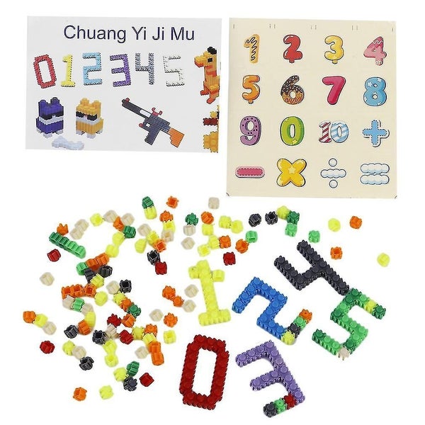 200 Pcs/set Plastic Building Blocks Kids Toy New Puzzle Educational Learning Carousel 2