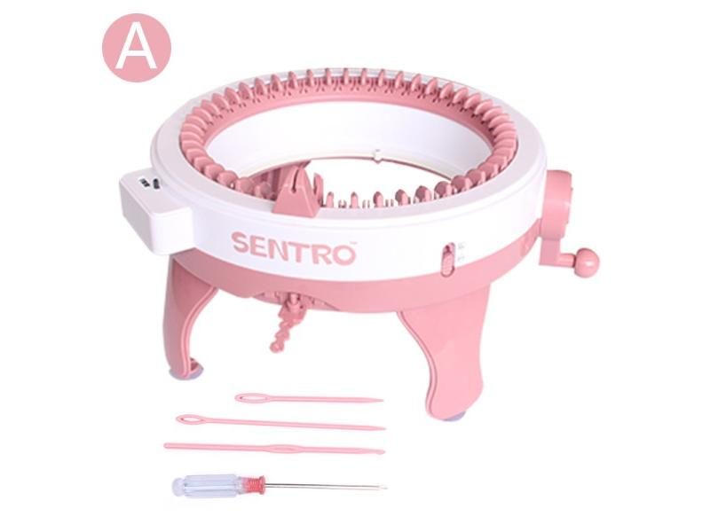 Sentro 48 Needles Smart Weaving Loom Round Spinning Knitting Machines With Row Carousel 1