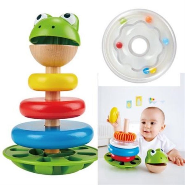 Hape Mr Frog - Our Generation - Stacking Rings Carousel 1