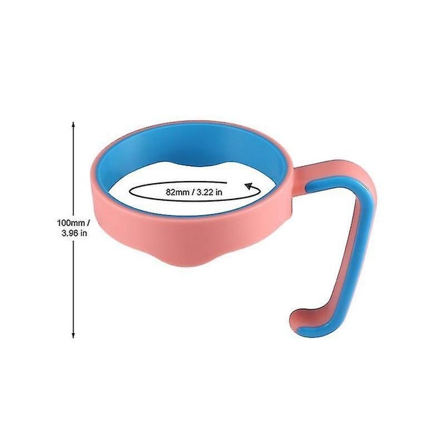 Pp 20 Oz Bearing Cup Handle For Yeti Cup Mug Pink & Blue Bpa Free Comfortable Carousel 5