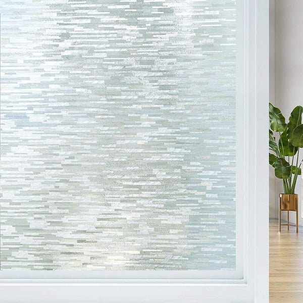 30x200cm Privacy Window Film Reusable Glass Opacifying Film Opaque Film Patter Carousel 1