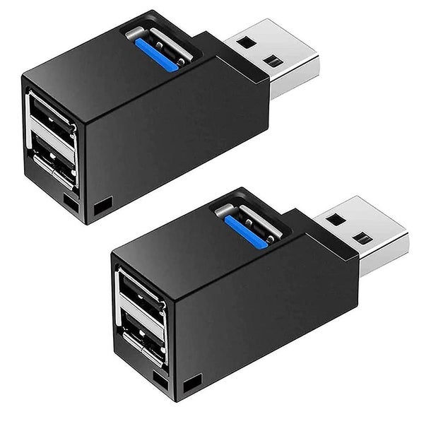 2 Pack 3 Port Usb 3.0 Hub 2 Usb 2.0 + Usb 3.0 Portable Adapter Usb Docking Carousel 1