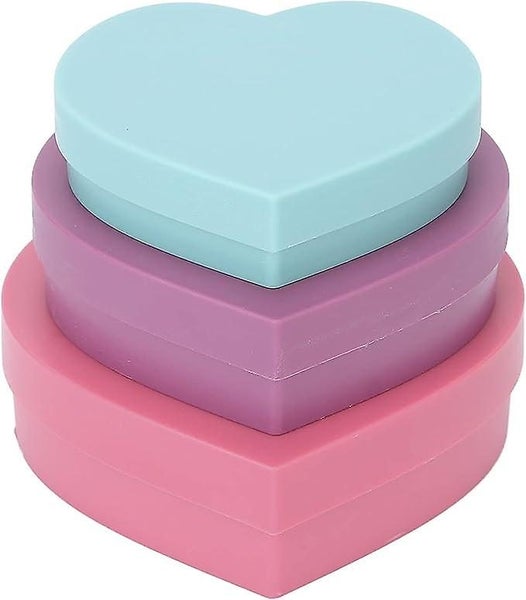 3 Plastic Beads Sorting Tray Diamond Painted Heart Shaped Tray Tool Plate Acce Carousel 5