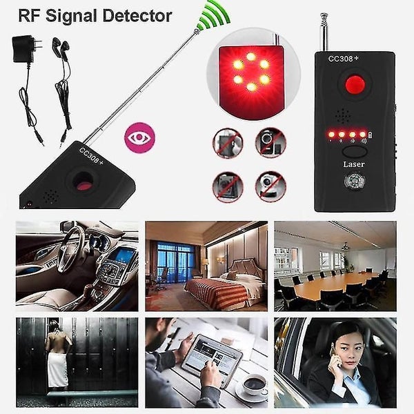 Anti -spy detector RF detector camera searcher vulnerability detector Carousel 5