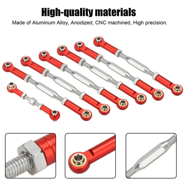Aluminum Camber Link with Rod Ends for Traxxas Slash 1/10 2WD 4X4 Parts Carousel 2