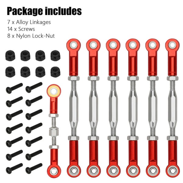 Aluminum Camber Link with Rod Ends for Traxxas Slash 1/10 2WD 4X4 Parts Carousel 8