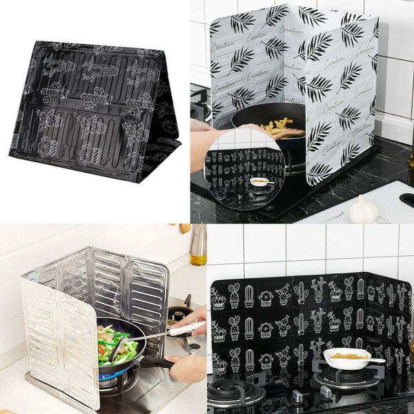 Kitchen Foil Cover Anti Splatter Guard Cooking Oil Splash Carousel 1
