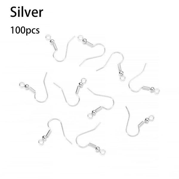 Earring Wire Hooks (100) 50 Pairs Carousel 1