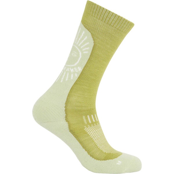icebreaker Men's Merino Hike+ Light Cushion IB Solar Crew Socks Clearance Carousel 1