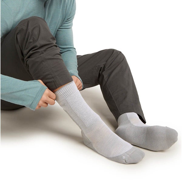 icebreaker Men's Merino Hike+ Medium Cushion Crew Socks Clearance Carousel 2