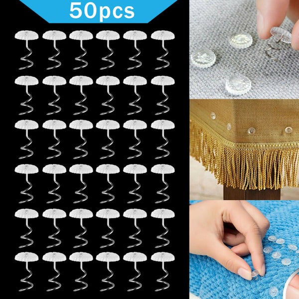 Clear Heads Twist Pins For Upholstery Slipcoverand Bedskirt Decoration Carousel 1