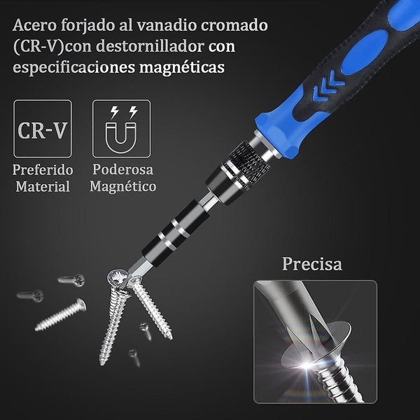 117 In 1 Precision Screwdriver Kit Tools Portable Magnetic Precision Screwdri Carousel 4