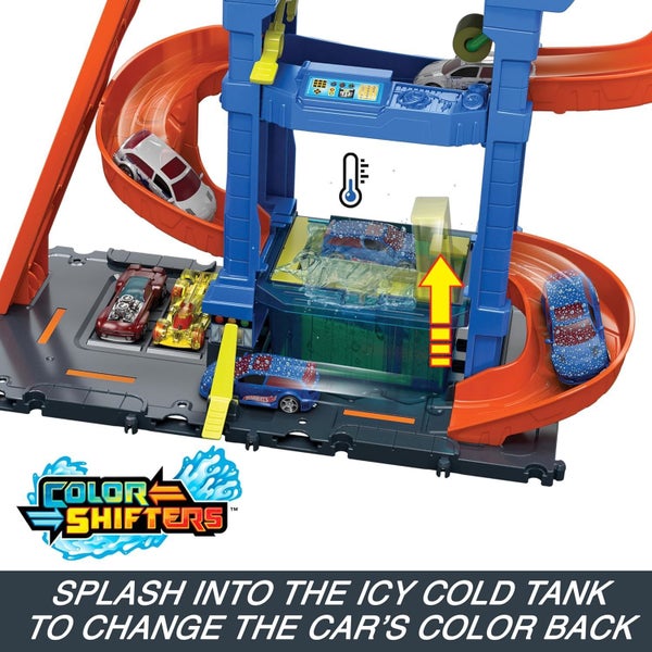 Hot Wheels: City - Tunnel Twist Car Wash Carousel 2