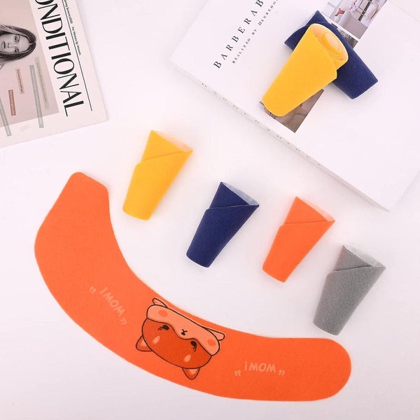 4 Pairs Toilet Seat Covers Universal Toilet Seat Reusable Toilet Seat Cushions Carousel 4