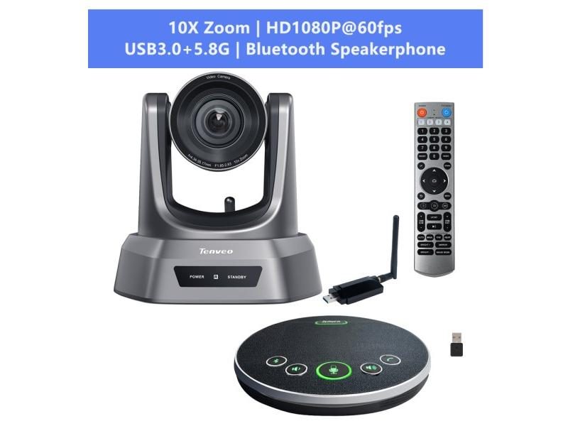 20X Optical Zoom 5.8G 1080P 60FPS Video Conference PTZ Camera Carousel 1