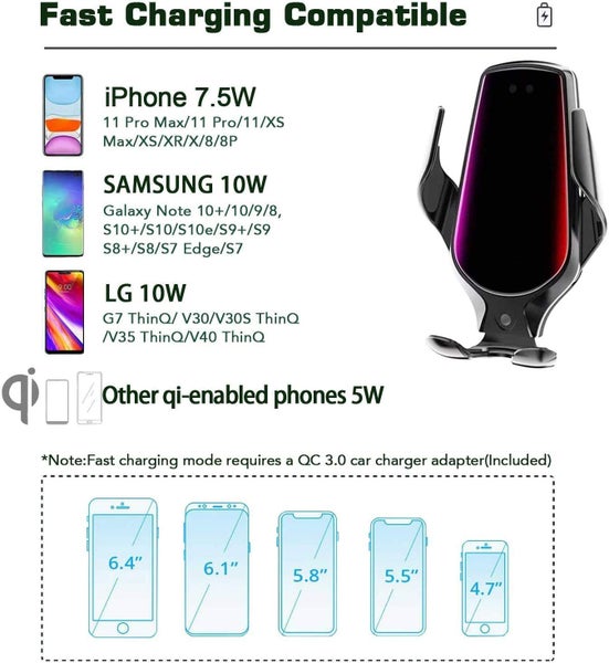 Wireless Car Charger Carousel 2