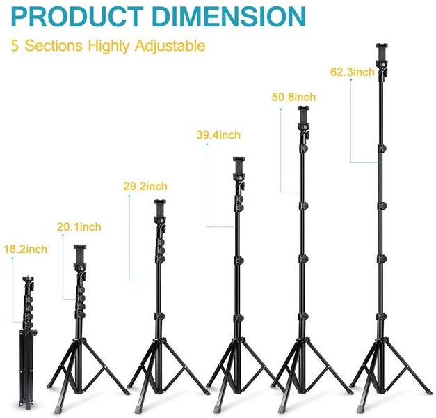 Phone Tripod Stand Carousel 2