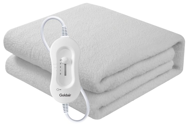 Goldair Fleecy Fitted Electric Blanket - King Single Carousel 1