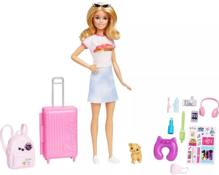 Barbie: Malibu Travel Set with Puppy Carousel 4