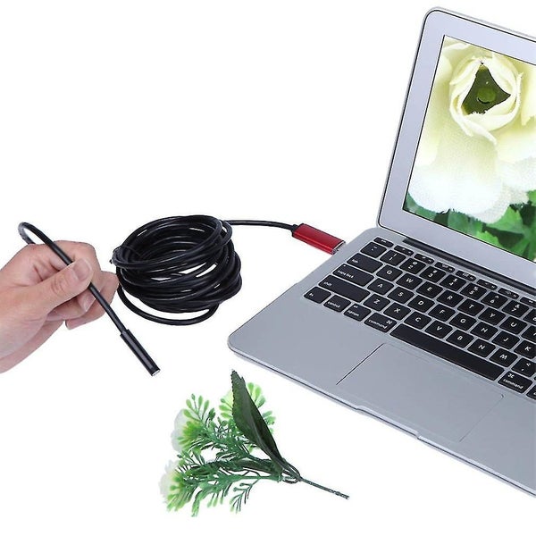 6 Leds Waterproof 10m 5.5mm Phone Endoscope Inspection Camera For Android Pc Carousel 1