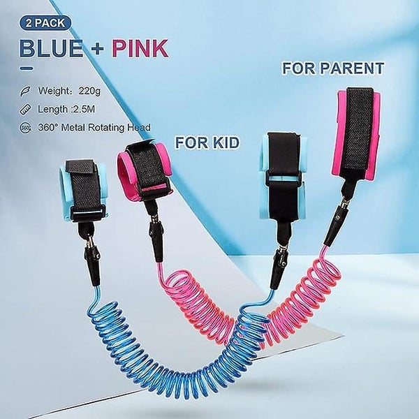 2.5m Anti-lost Child Wristband Child Leash 360 Rotation Wristband Anti-lost Carousel 2