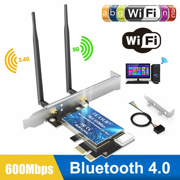 PCI-E Network Adapter WiFi Card Carousel 1