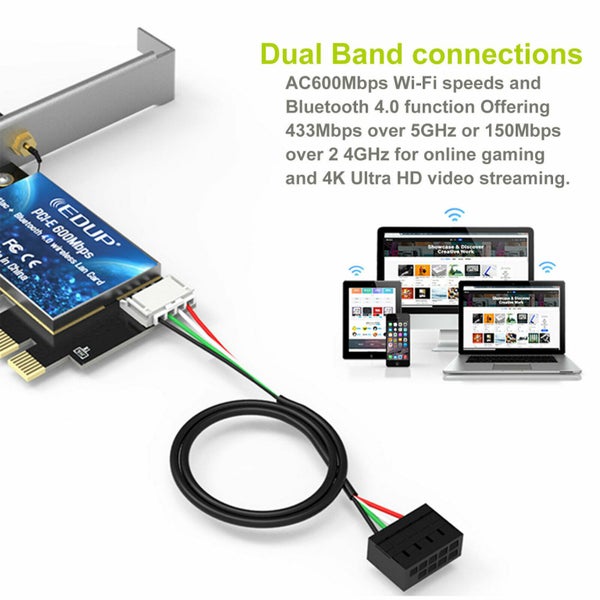 PCI-E Network Adapter WiFi Card Carousel 2