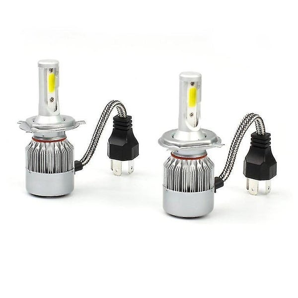2pcs C6 72w 7600lm 6500k Cob Led Car Headlight Lamp Kit H4/h7/9005/9006 Carousel 5