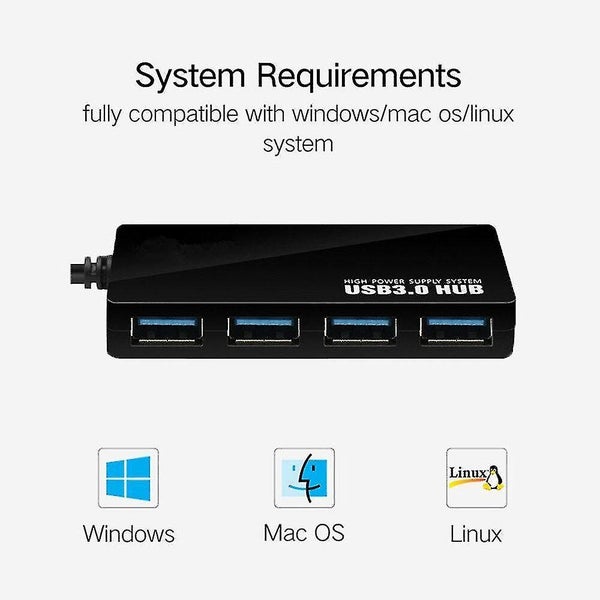 USB HUB C Multi USB 3.0 For MacBook Pro Air Computer Accessories Type C 3.1 Spli Carousel 4