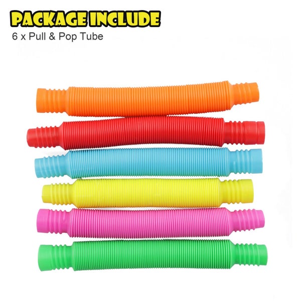 Pull & Pop Tube Pop It Fidget Toys Carousel 9