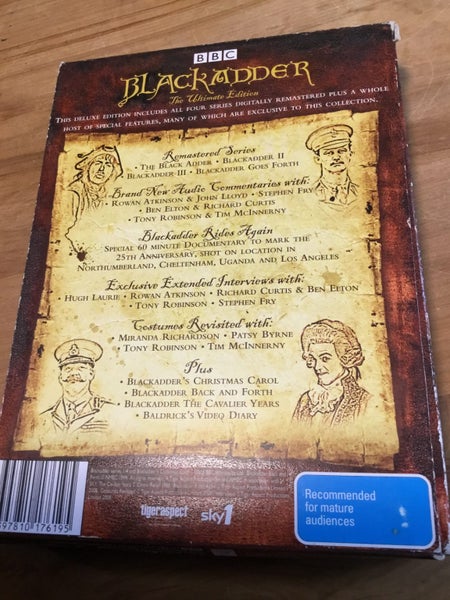 Black Adder The Ultimate Edition 6 Discs Carousel 2