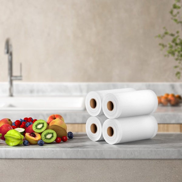 4 Rolls Food Vacuum Sealer Bags 15CM Carousel 2