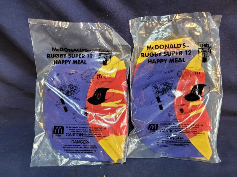 McDonalds Toys Super 12 Rugby Caps Carousel 1