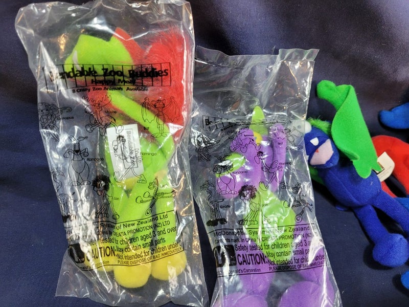 McDonalds Toys Bendable Zoo Buddies Carousel 2