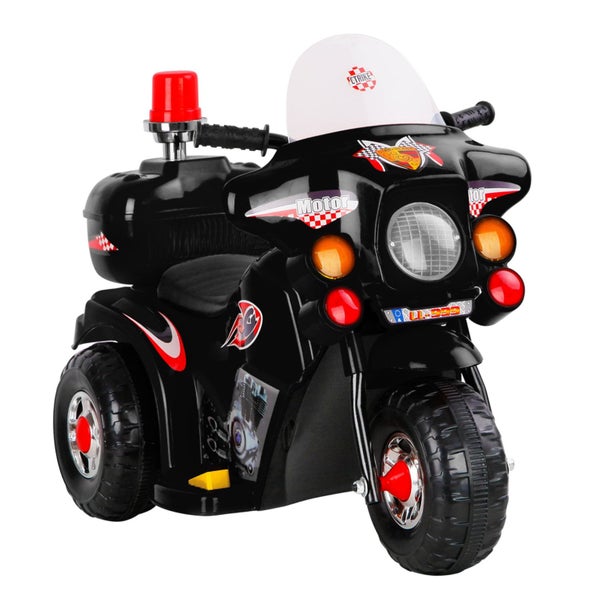 Rigo Kids Ride On Motorbike Motorcycle Car Black Carousel 1