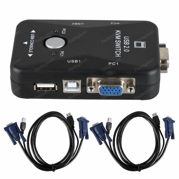 2 Port KVM Switch Carousel 1